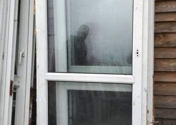 Okno balkonowe 215x86
