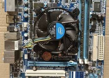 Plyta Główna Gigabyte GA-H55M -S2H +Proc. i3 530 + went. + 3GB Ram