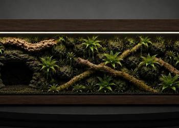 Terrarium od Egzo Systems dla kameleona boa cesarskiego pytona regiusa