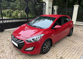 Hyundai i30 1.4 CRDI 90KM Hatchback Salon Polska Zadbany Czerwony