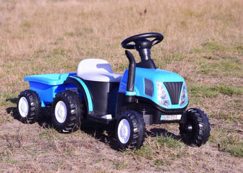 BAWIBUS.PL auto na akumulator TRAKTOR NA AKUMULATOR z przyczepką autko