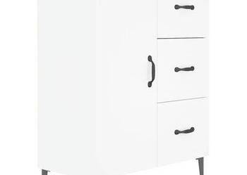 vidaXL Szafka, biała, 69,5x34x90 cm, materiał drewnopochodny(SKU812177)