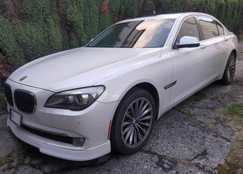 BMW 750Li Long V8 F02 pełna opcja brązowe wnętrze Kraków