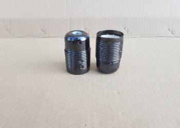 Oprawka METALOWA E27 E-27 Vintage Loft CZARNY CHROM CENA = 2szt