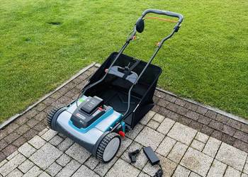 Bębnowa kosiarka akumulatorowa Gardena 380 Li z koszem - 3065