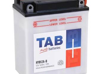 Akumulator motocyklowy 12V 12Ah 135A TAB YB12A-B (HYB12A-B)