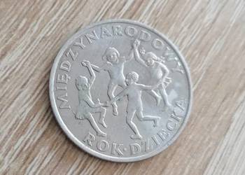 moneta 20 złotych rok 1979 Międzynarodowy Dzień Dziecka