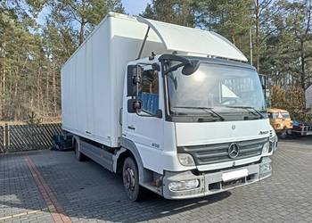 Mercedes Atego 818 2007 r 2 wł kontener 6,1 m winda