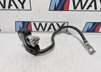 9184204 BMW E60 E61 KLEMA MINUS PRZEWÓD IBS MINUSOWA AKUMULATORA