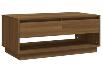 Stolik kawowy brązowy dąb 1025x55x44 cm WM-812980