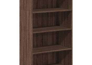Wysoka szafka brązowy dąb 70x41x124 cm WM-846410