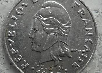 POLINEZJA FRANCUSKA-20 FRANC-1993 r