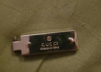 Klamra pasek zapiecie Gucci made in Italy