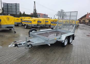 Przyczepa pod koparki z rampą najazdową Nowa Niewiadów spawana
