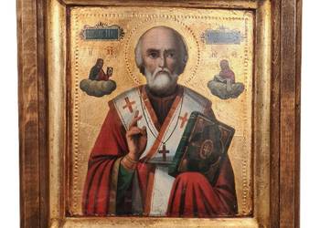 Ikona Święty Mikołaj z Miry, Cudotwórca, 0464