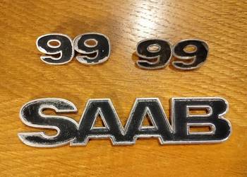 Saab 99 emblemat znaczek logo Saab 99 emblemat znaczek logo