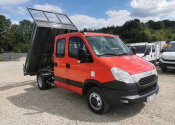 Iveco Daily 35C13 Brygadówka wywrotka Klimatyzacja Dubel hak kiper doka 35C
