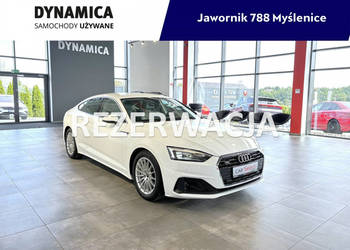 Audi A5 Sportback VAT 23% 40TFSI mHEV 204KM S-tronic quattro 2021r., salon…
