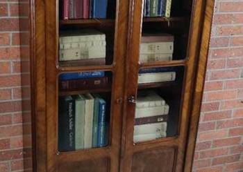 Ekskluzywna biblioteka witryna Ludwik Filip antyk