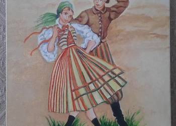 Obrazy ludowe Folklor 35 x 45 Hieronim Lange