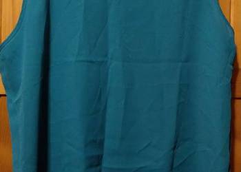 Koszulka bluzka podkoszulek bez rękawów prześwitująca 40 L 42 XL 44 XXL