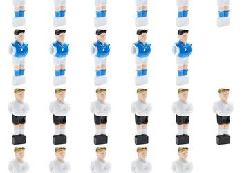 vidaXL Figurki do gry w piłkarzyki, na drążek 15,9 mm, 22 sztuki(SKU:92503)