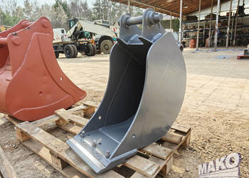 Łyżka JCB 37cm do koparki Miller fi 45 / Podwójny lemiesz / Oryginał JCB