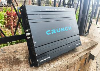 Wzmacniacz samochodowy 4 kanałowy Crunch GPX1000.4, Wysyłka darmowa!