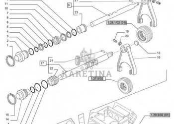 New Holland T6010 T6090 T6070 Zaczep 82852615