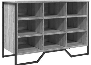 Szafka na buty szary dąb sonoma 90x38x615 cm WM-848647