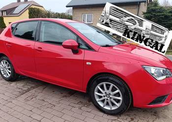 Seat Ibiza 1.2 benzyna 2015r grzane fotele alu PDC