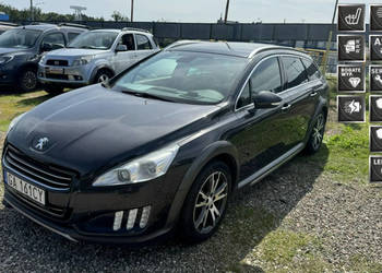 Peugeot 508 RXH 2.0Hdi 163 KM hybryda wersja RXH max wyposażenie nawi półs…