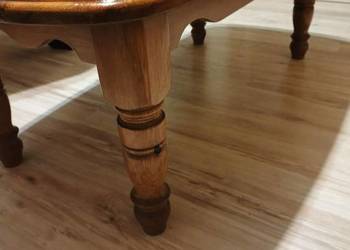 Ława drewniana ~ toczone nogi