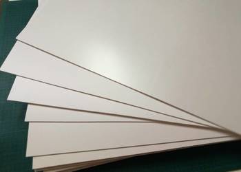 PCV twarde 0,7 mm 1220x2440 EMPLAST białe wymiar pvc
