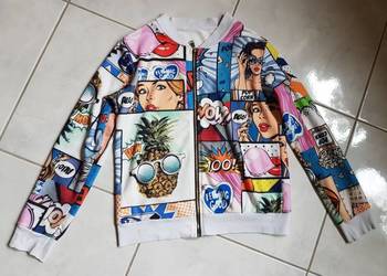 bluza skate z bohaterami kreskówek Cartoon Network sportowa