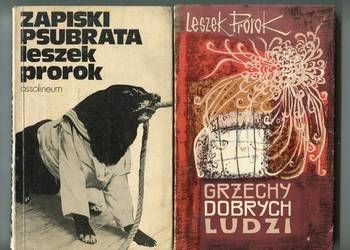 Grzechy dobrych ludzi + Zapiski psubrata - Leszek Prorok
