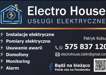 Electro House | Usługi Elektryczne | Instalacje elektryczne | Elektryk | Lu