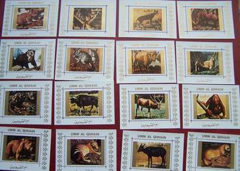 Umm Al Quiwain ZEA MNH 1972 Dzikie Zwierzęta #2