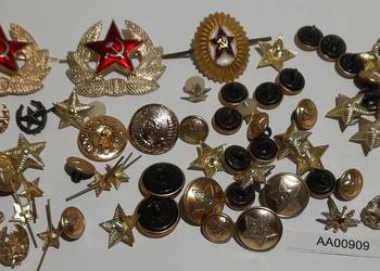 odznaczenia guziki ZSRR (zestaw 3) AA00909