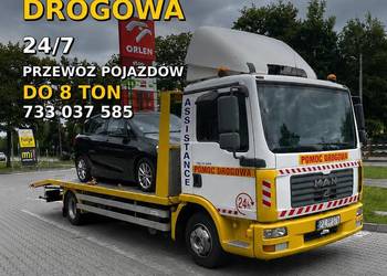 Pomoc Drogowa Holowanie Laweta 8 ton - Bus/Dostawczy | Poznań okolice