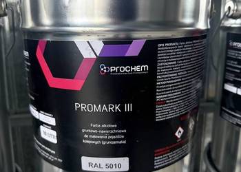 Farba Niebieska Alkidowa PROMARKT III 5010