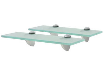 Półki szklane 2 szt. 30 x 10 cm 8 mm WM-3051494