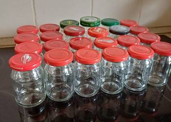 Słoiczki słoiki małe z nakrętkami 24szt