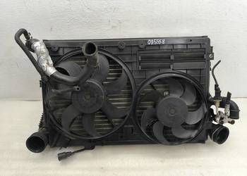 KOMPLET CHŁODNIC WENTYLATORY AUDI A3 8P 1K0820411H