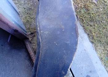 Junak bordowy 1962r siedzenie kanapa