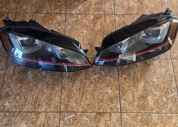 Reflektory lampy przednie Golf VII 7 GTI
USA Xenon Lewa+prawa Uchwyty całe