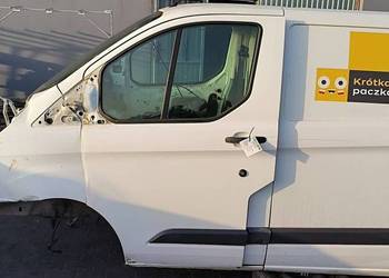 DRZWI LEWE PRZÓD FORD TRANSIT CUSTOM L1H1 FROZEN WHITE