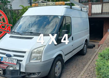 Ford Transit 4X4 Webasto Wciągarka Bagażnik Dachowy Klima Łańcuch rozrządu…