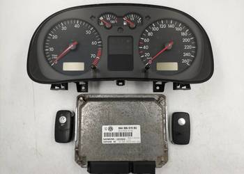 Sterownik Silnika VW Bora Golf IV 1.6 06A906019BQ 5WP4448 ZESTAW