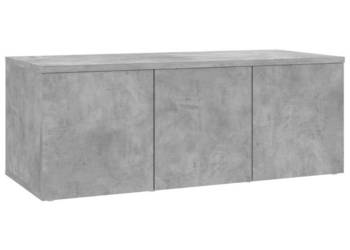 Szafka pod TV szarość betonu 80x34x30 cm WM-801863